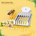 thumbnail image 2 of 5PCS Metal Queen Bee Catcher Clip Cage Catching Tool Beekeeping Equipment Steel, 2 of 5