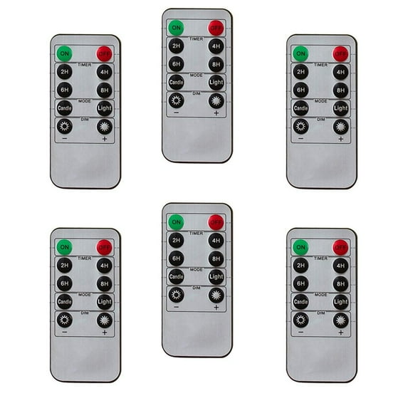 Control remoto ,Control remoto de 10 tecs,con temporizador,Para ve LED,Para ve oscinte sin lma Macarena Control remoto de velas
