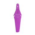 thumbnail image 3 of Soidarity Guardabarros de plástico para bicicleta, guardabarros trasero para bicicleta, suministros decorativos para ciclismo, color blanco Ciclismo Violeta Soidarity OD000762-09, 3 of 6