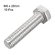 thumbnail image 3 of Tornillos hexagonales de 35mm con rosca M8 de acero inoxidable 304 10pcs, 3 of 3