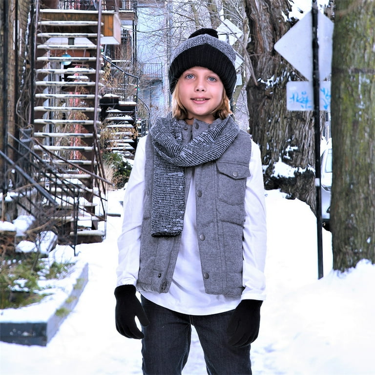 Boys hat and scarf set cheap