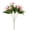 Pink-PK Home Decor, variant on JJV Artificial Lilium Flower Bouquet Fake Lily with Green Leaves and Small White Accents Faux Floral Arrangement for Home Wedding Table Centerpiece Decor