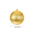thumbnail image 3 of Adornos navideños 2024 bolas de purpurina de plástico de 6 pulgadas para decoración navideña tanto interior como exterior, 3 of 6