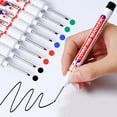 thumbnail image 1 of 4 Pcs Longue Tête Marker Pen Stylo Décoratif Multi-Usage Imperméable à Séchage Rapide à Base d'Huile pour Menuiserie, 1 of 7