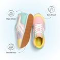 thumbnail image 5 of BURUDANI Girls Sneakers Lace-up Tennis Running Casual LilLegends Lightweight Classic Walking Shoes for Little/Big Kid, 5 of 6