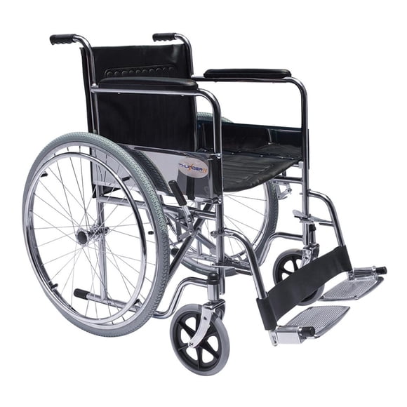 Silla de Ruedas Thunder SR4NCDTH Cromada