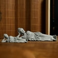 thumbnail image 4 of Reclining Buddhas Statue for Meditations Decors,Buddhas Figurine Spiritual Decors Table Centrepieces Buddhas Statue, 4 of 9