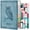 Blue, variant on NIRMIRO 2027 Planner Daily & Monthly, 5.6" X 8.3", Jan.2027 - Dec.2027 A5 Calendar Book with 12 Monthly Tabs, Hardcover Leather Agenda Book for Creative Planning