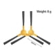 thumbnail image 4 of 12pcs Side Brushes for Ikhos Create NetBot S15 Neatsvor X500 X600 Tesvor X500 Pro Robot Vacuum Cleaner As Shown, 4 of 4