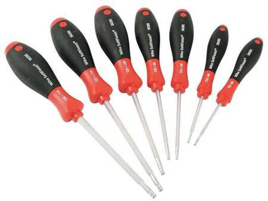 WIHA TOOLS 36237.G 7 Piece Torx® Long Handle Hex Key Set, 36237.G