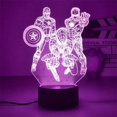 thumbnail image 5 of Disney Marvel-luz nocturna 3D de Spiderman, Ironman, Deadpool, Capitán América, figura de acción, lámpara de mesa, regalos de cumpleaños de Los Vengadores, 5 of 5