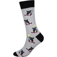 thumbnail image 4 of GHSDFBB Men's 2/4 Packs Fun Crazy Novelty Dress Crew Socks, 4 of 6