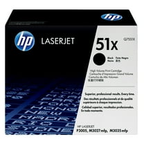 HP 51X High Yield Black Original LaserJet Toner Cartridge, ~13,000 pages, Q7551X