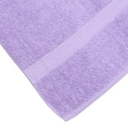 Mainstays Basic Bath Towel, Soft 100% Cotton and Highly Absorbent Bath Towel, Purple