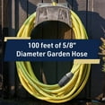 thumbnail image 6 of Kings County Tools 100ft Garden Hose - Lightweight No-Kink 3/8in Water Hose, 6 of 6