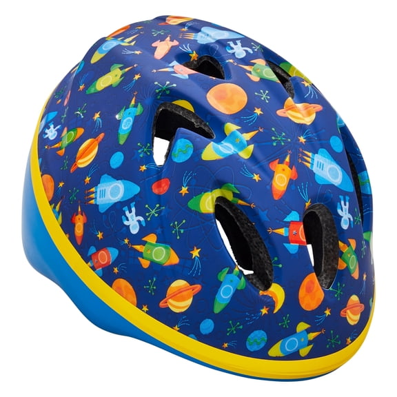 Casco de bicicleta Schwinn Classic para niños y niñas de 0 a 3 años, color azul