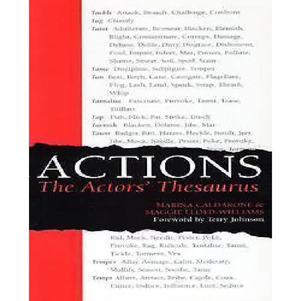 Actions The Actors' Thesaurus