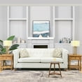 thumbnail image 3 of Jennifer Taylor Home Shiloh 84" Farmhouse Chesterfield Sofa Light Grey, 3 of 16