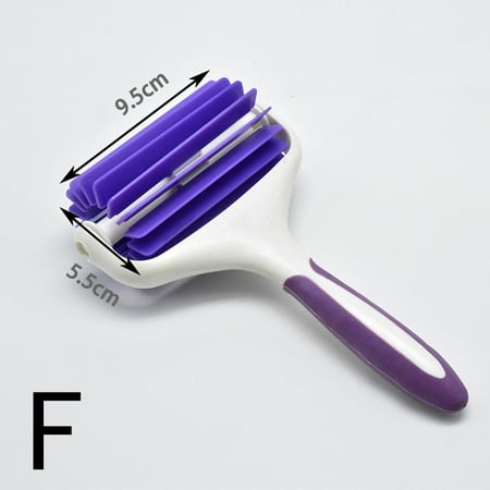 

Shiusina Cake Fondant Strip Ribbon Cutter Embosser Roller Cake Pattern Decorating Tool