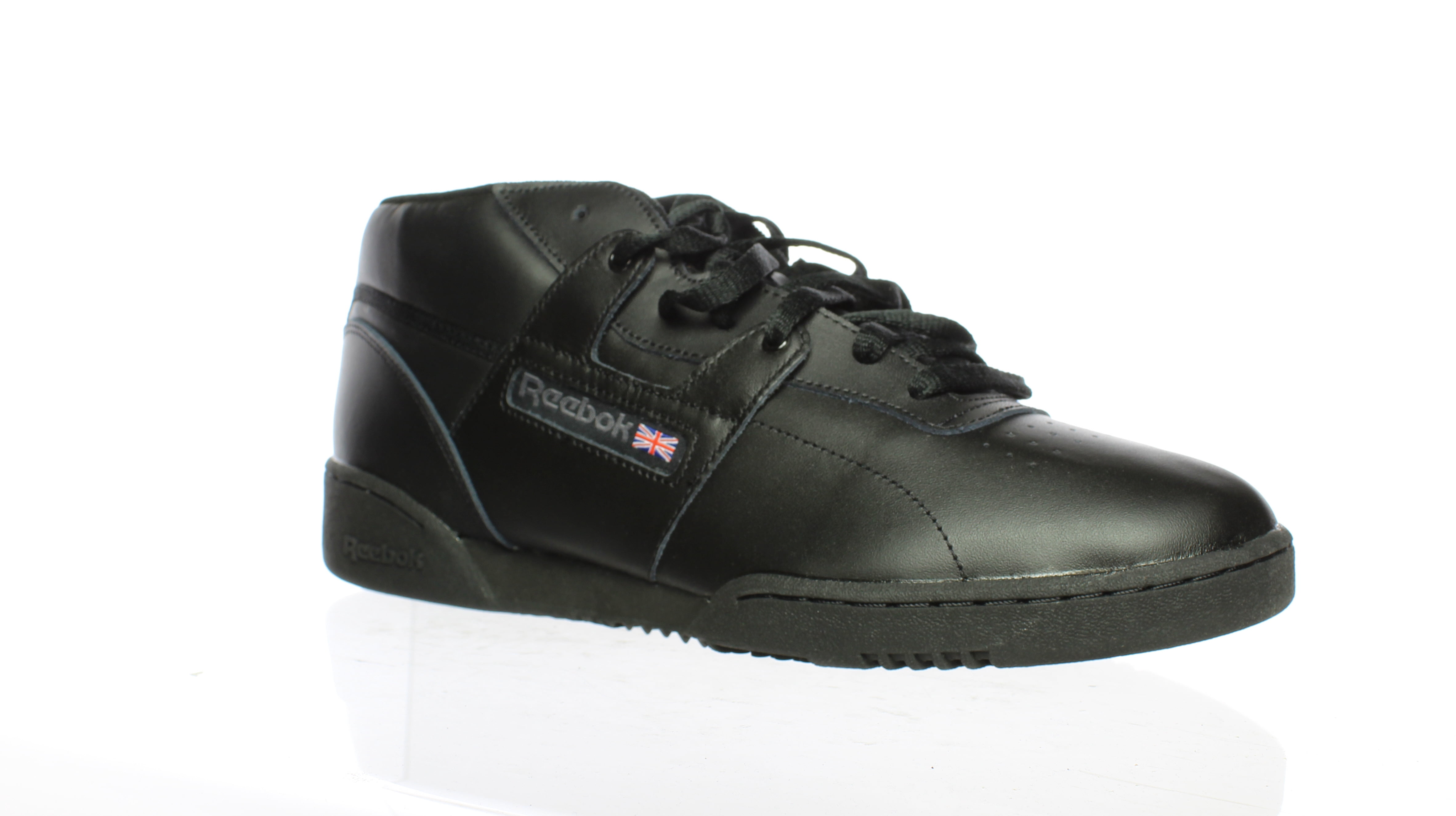 black cross trainers