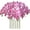 Pink, variant on 3Artificial Phalaenopsis Flowers Artificial Orchid Flowers Stem Plants for Home Décor (6Pcs)