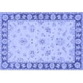 thumbnail image 1 of Ahgly Company Indoor Rectangle Oriental Blue Traditional Area Rugs, 2' x 4', 1 of 4