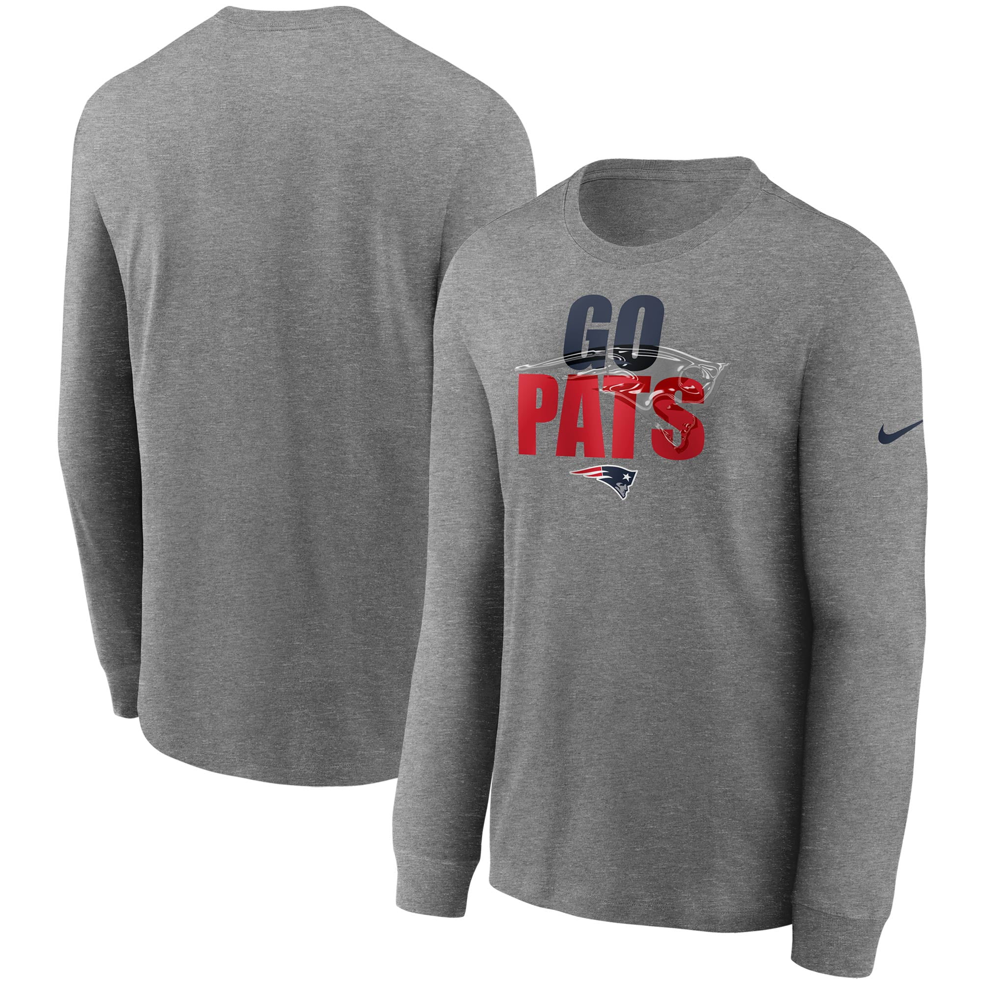 mens long sleeve patriots shirt