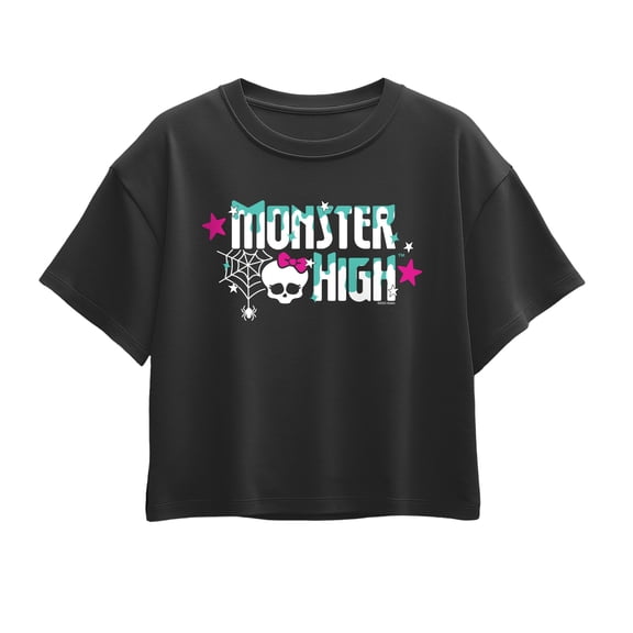 Monster High - Spooky Logo - Youth Girls Boxy T-Shirt
