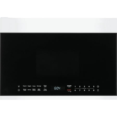 Frigidaire UMV1422UW 24 Inch Over the Range Microwave Oven with 1.4 cu. ft. Capacity  1000 Cooking Watts in White