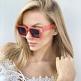 thumbnail image 2 of Gafas de sol de montura grande Gafas de sol de moda europeas y americanas para mujer Gafas de sol para hombre, 2 of 5