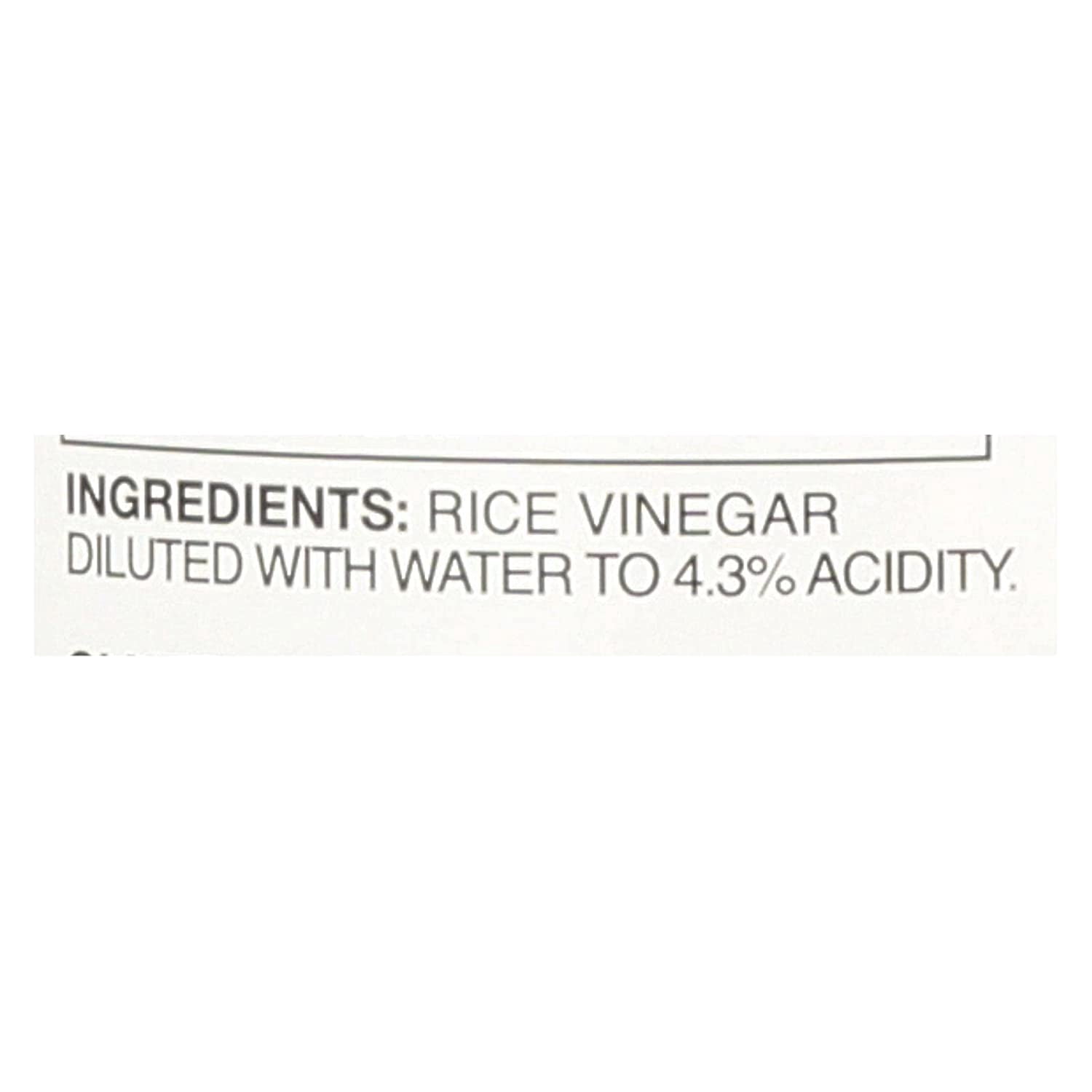 Marukan Vinegar Organic Rice Vinegar 12 fl oz Pack of 4