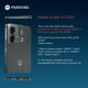 thumbnail image 2 of Funda protectora negra texturizada para Motorola Moto G 5G 2024, 2 of 8
