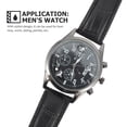 thumbnail image 3 of 1Pc Men's Multi-functional Watch Luminous Calendar Watch Business Watch, 3 of 7