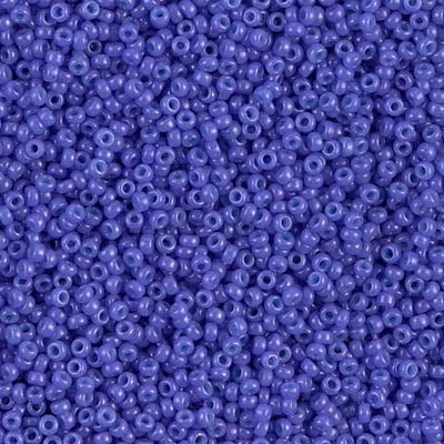 Dyed Opaque Purple Miyuki Seed Beads 15/0 15-91486-TB