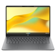 HP Chromebook 14 inch Laptop PC 2K IPS Chrome OS Intel N150 4GB 128GB UFS Meteor Silver with Gemini