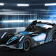 thumbnail image 4 of Coche De Carreras De Juguete Rc Deriva Malubero Malu1285 Con Musica Y Luces F1, 4 of 5