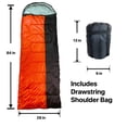 thumbnail image 2 of RNX 4 Season Lightweight Sleeping Bag with Compression Sack, 32 Degree F, 2 of 7