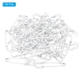 thumbnail image 3 of Uxcell Safety Pins 2.48 Inch Large Metal Sewing Pins White 50Pcs, 3 of 5