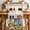 Multicolor, variant on Spring Dog Table Runner 72 Inches, Sunflower Daisy Botanical Watercolor Bed Runner Dresser Scarves Tabletop for Indoor Outdoor Parties/Ceremony/Banquet, 14" x 72"