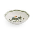 thumbnail image 3 of Portmeirion Botanic Garden Lotus Blossom Bowl, Set of 4 - Manchineel Tree Motif, 9-Inch Porcelain Bowls for Soup, Salad & Fruit, Microwave & Dishwasher Safe Botanical Tableware, 3 of 5