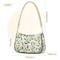 thumbnail image 3 of FORMRS Womens Shoulder Bag with Chain Strap Clutch Purse Cute Tote Handbag, Lush Greenery, 3 of 7