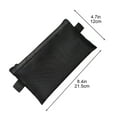 thumbnail image 3 of RBCKVXZ Transparent Hand- Pen Case-mesh Stationery Bag- Zipper Bag-storage Bag, 3 of 6