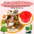 thumbnail image 3 of Stacking Cups for Rabbits, Bunny Toys, 8PCS Stackable Plastic Pet Nesting Snack Cup, Chinchilla, Guinea Pig and Parrot Enrichment Toys for Hiding Food and Playing, 3 of 9