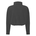 thumbnail image 4 of TriDri Womens Cropped Fleece Top, 4 of 5