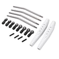 thumbnail image 1 of RC Rear Arms Kit, High Performance Anti Wear RC Rear Trailing Arms Metal  For RR10 90048 90053 RC Car Silver, 1 of 8
