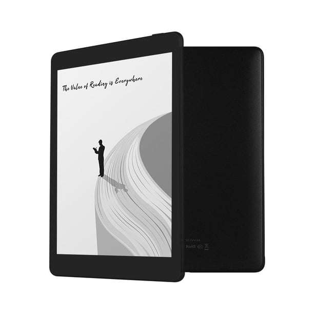 Libro electrónico E-ink Lector electrónico de 6 pulgadas 1GB+32GB Android 8.1 Bloc de notas de papel digital Compatible con conexión Wifi y BT Brillo de pantalla Puerto tipo C ajustable