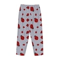 thumbnail image 5 of Haiem Ladybug Women's Pajama Pants Ultra Lightweight Pjs Bottoms Sleepwear Bottom Pants With Pocket Drawstring-Large, 5 of 7