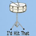 thumbnail image 3 of CafePress - I'd Hit That Snare Drum Light T Shirt - Men's Classic Graphic T-Shirt, 3 of 4