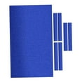 thumbnail image 4 of S SERENABLE Billiards Table Cloth, Pool Table Cushion Set, Professional Snooker and 6 Pieces Strips Billiard Pool Tablecloth Billiard Cloth, L Blue, 4 of 9