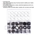 thumbnail image 2 of 225Pcs C Clip Circlip Snap , Snap Ring Retaining Clip Ring Retaining Fastener Hardware Set Kit for Machine Vehicle, 2 of 9